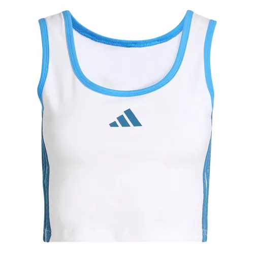Áo Ba Lỗ Thể Thao Nữ Adidas Stadium Tank KB4962 Màu Trắng Xanh Size XS