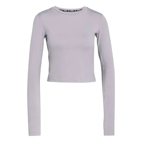 Áo Dài Tay Nữ Adidas adi365 Running Essentials Longsleeve Shirt KE8418 Màu Xám Nhạt Size XS