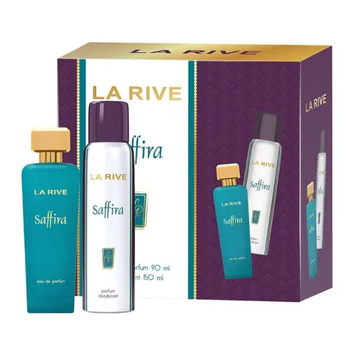 Set Nước Hoa Nữ La Rive Saffira EDP 90ml + Deodorant Spray 150ml