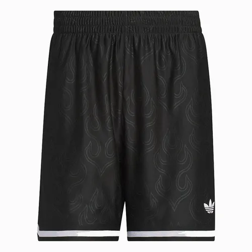 Quần Short Unisex Adidas Originals Basketball Flame KA9361 Màu Đen Size L