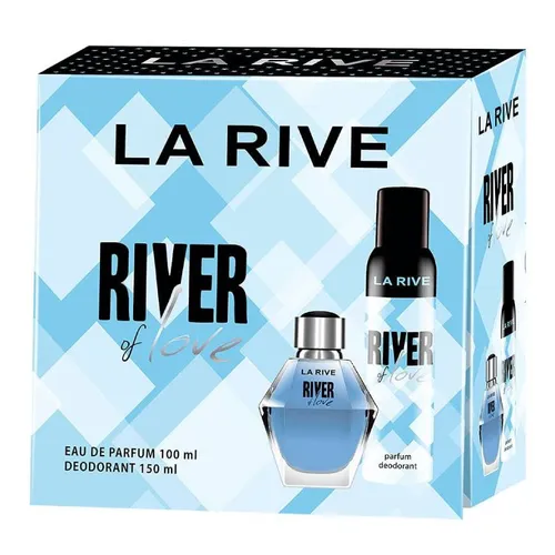 Set Nước Hoa Nữ La Rive Rive Of Love EDP + Deodorant Spray 150ml