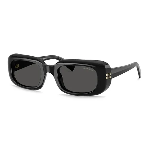 Kính Mát Miu Miu Black Dark Grey 0MU B13SF 16K08Z Màu Đen Xám