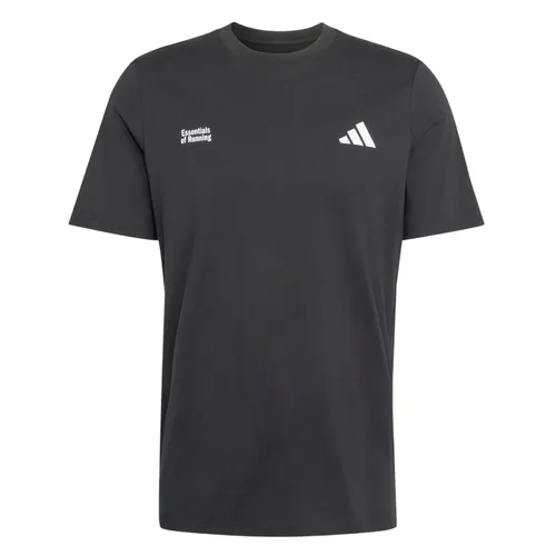 Áo Thun Nam Adidas Run Essentials Graphic KS2502 T-Shirt Màu Đen Size XS
