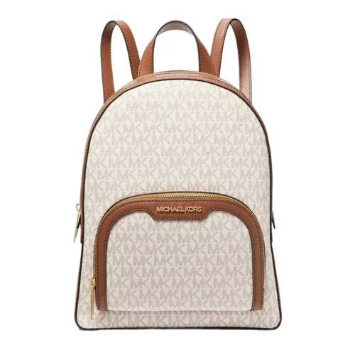 Balo Nữ Michael Kors&nbsp;MK Jaycee Medium Logo Backpack 35S2G8TB2B Màu Vanilla