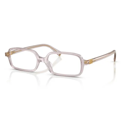 Kính Mắt Cận Nữ Miu Miu Eyeglasses 0MU 01YVF 12W1O1 Màu Hồng Nhạt