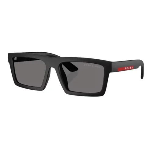 Kính Mát Nam Prada Men's Sunglasses 0PSA07S 1BO02G55 Màu Đen