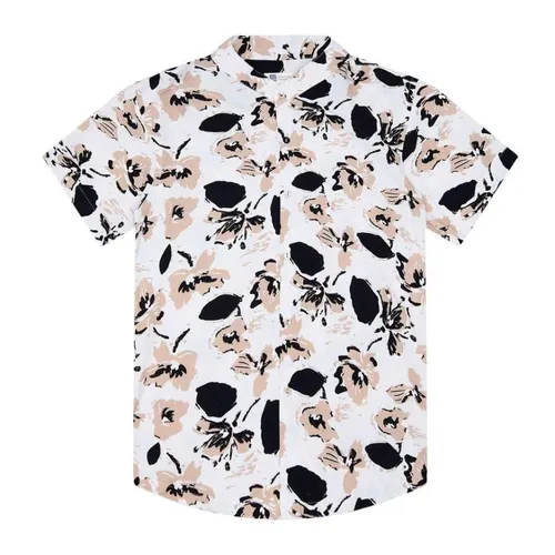 Áo Sơ Mi Nam F2 Fashion & Freedom SMMN031-NH-S-0724 Màu Nâu Hoa Size S