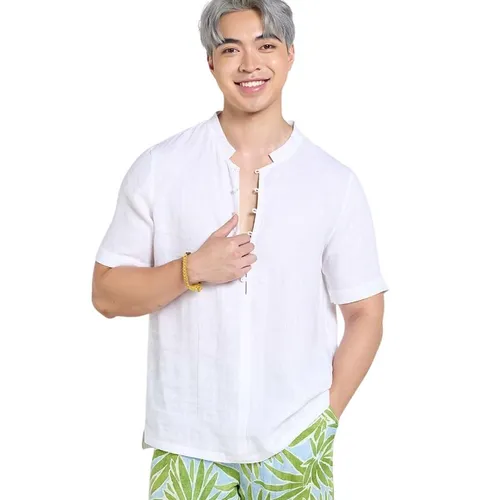 Áo Sơ Mi Nam F2 Fashion & Freedom SMMN032-T-S-0824 Màu Trắng Size S