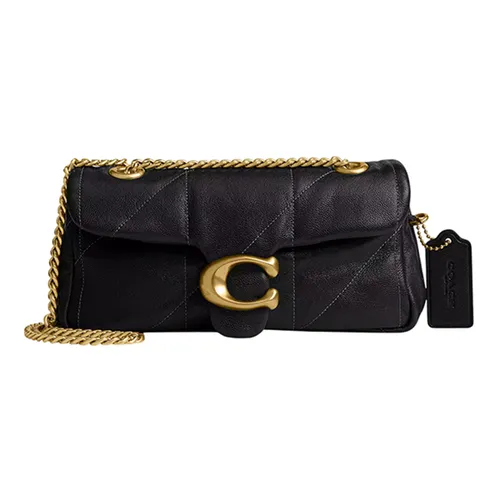 Túi Đeo Vai Nữ Coach Tabby Shoulder Bag 20 With Quilting CFR07 Màu Đen