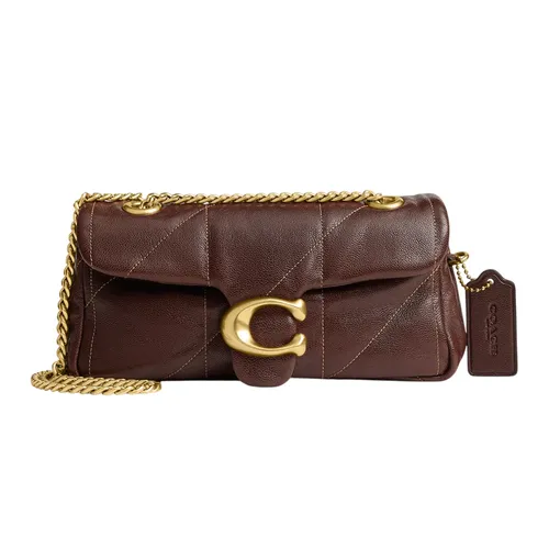 Túi Đeo Vai Nữ Coach Tabby Shoulder Bag 20 With Quilting CFR07 Màu Nâu