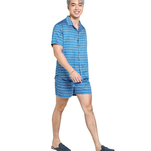 Quần Short Nam F2 Fashion & Freedom Tender Drit SN42-XANH HUOU-S-1124 Màu Xanh Size S