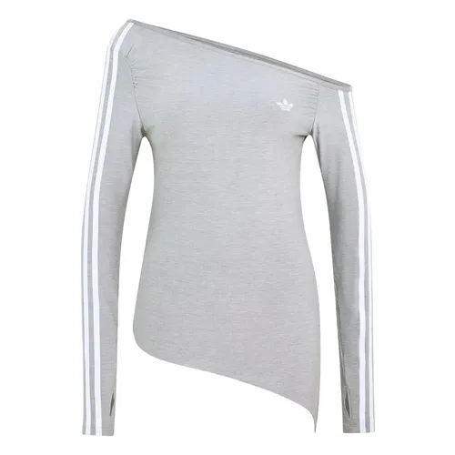 Áo Dài Tay Lệch Vai Nữ Adidas One Shoulder Asymmetric Long-Sleeve Top LE8311 Màu Xám Size S