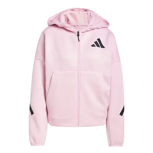 Áo Hoodie Nữ Adidas ZNE One-Way Zip-Up JC5393 Màu Hồng Size XS