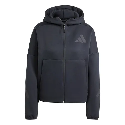 Áo Hoodie Nữ Adidas ZNE One-Way Zip-Up JE7848 Màu Đen Size XS