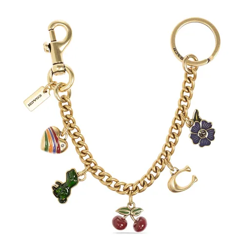 Móc Khóa Coach Charm Elora Keychain Phối Màu