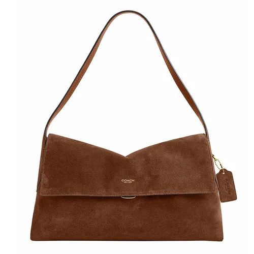 Túi Đeo Vai Nữ Coach Chelsea Shoulder Bag 36 CEB51 Warm Brown Màu Nâu