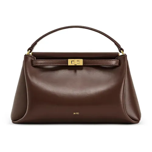 Túi Xách Tay Nữ JW Pei Carmen Top Handle Bag - Reddish Brown Màu Nâu