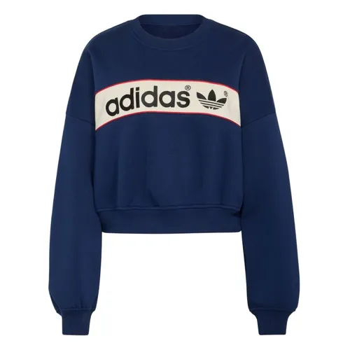 Áo Nỉ Sweater Nữ Adidas Crewneck Sweatshirt LD1649 Màu Xanh Navy Size 2XS