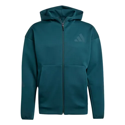 Áo Khoác Nam Adidas Z.N.E. Full-Zip Hooded Track Jacket KB3709 Màu Xanh Đậm Size S