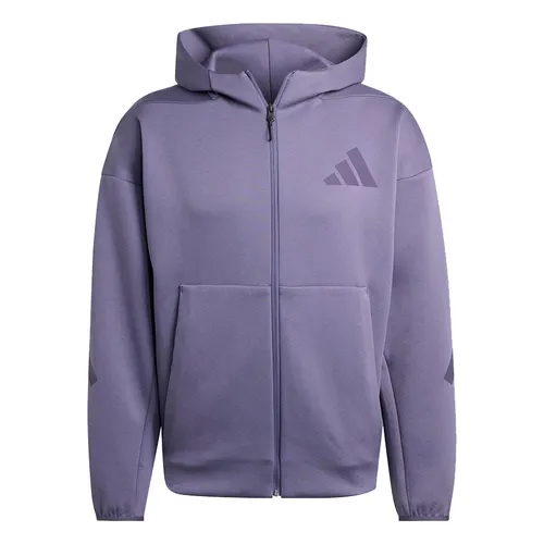 Áo Khoác Nam Adidas Z.N.E. Full-Zip Hooded Track Jacket JW4719 Màu Tím Size XS