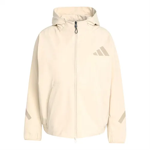 Áo Khoác Nữ Adidas ZNE Track Top Knitted Shirt KD8473 Màu Kem Size XS