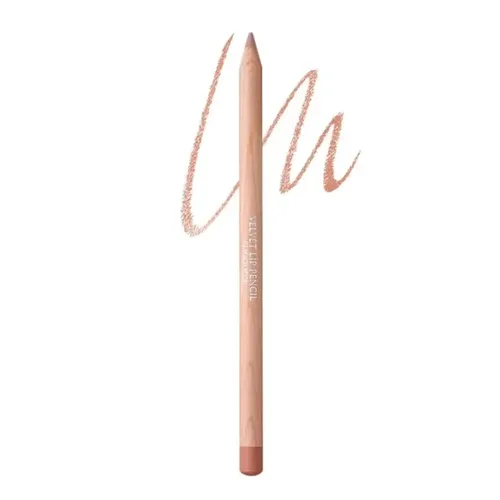 Chì Kẻ Viền Môi Clio Velvet Lip Pencil 02 Peach Beige Màu Be Hồng Đào 1.45g (Kèm Gọt Chì)