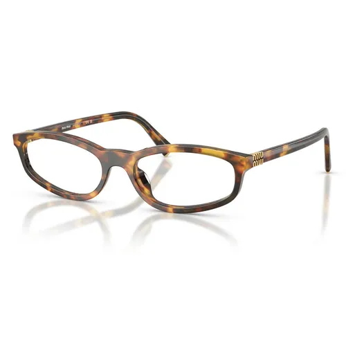 Kính Mắt Cận Nữ Miu Miu Eyeglasses 0MU 01ZVF 14L1O1 Màu Nâu Havana