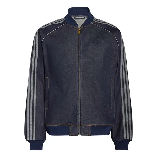 Áo Khoác Nam Adidas SST Adicolor Denim Track Top KS6926 Màu Xanh Chàm Size S