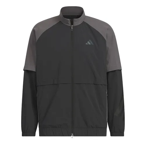 Áo Khoác Nam Adidas Track Jacket With Zipper JN1252 Màu Đen Size M