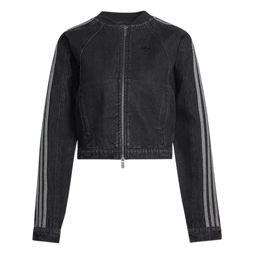 Áo Khoác Nữ Adidas SST 2.0 Denim Track Top KQ6467 Màu Đen Size XS