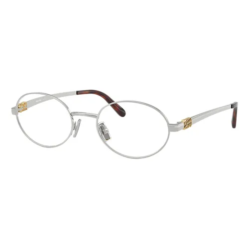 Gọng Kính Cận Nữ Miu Miu 0MU 50ZV 1BC1O1 Màu Bạc