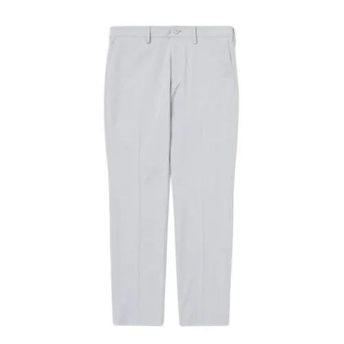 Quần Âu Nam Lacoste Men's Slim Fit Oxford Pants HH707 - CCA Màu Xám Size 30