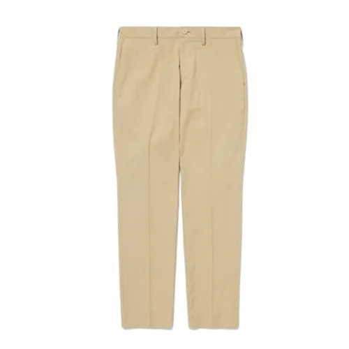 Quần Âu Nam Lacoste Men's Slim Fit Oxford Pants HH707 - IXQ Màu Be Size 30