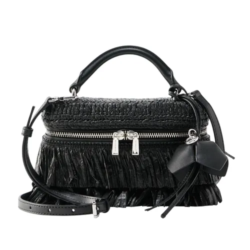 Túi Đeo Chéo Nữ Michael Kors MK Jana Extra Small Top Handle Crossbody 32S6SQ1C0W Màu Đen