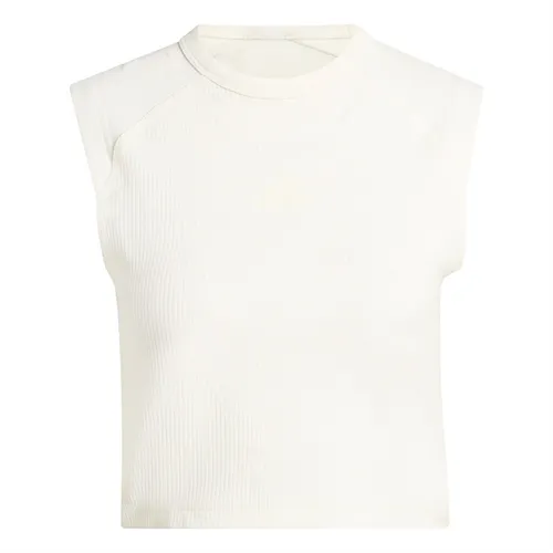 Áo Ba Lỗ Nữ Adidas Ribbed Tank Top KA6970 Màu Trắng Size S