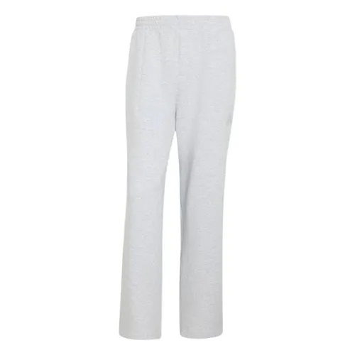 Quần Dài Nam Adidas Grey Soft Lux Straight Leg Pants KS0333 Màu Xám Nhạt Size S