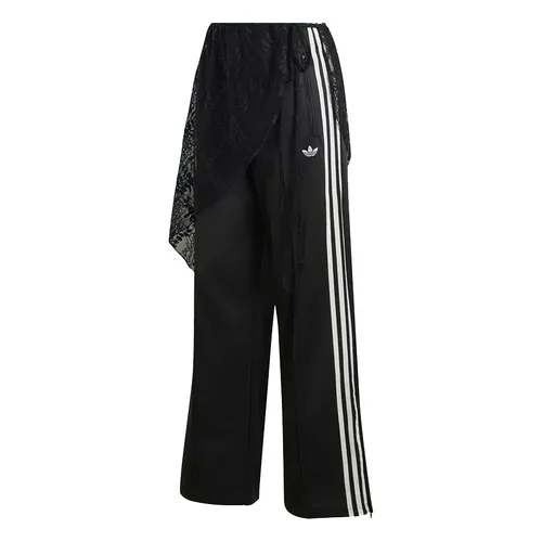 Quần Dài Nữ Adidas 2in1 Firebird Loose Track Pants With Lace Skirt LG4271 Màu Đen Size 2XS
