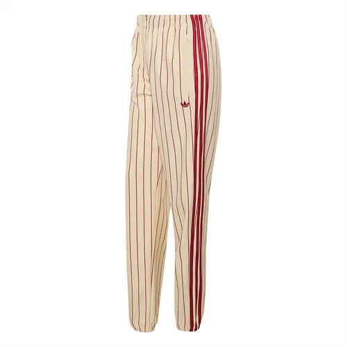 Quần Dài Nữ Adidas Pinstripe Firebird Track Pant KT1851 Màu Kem Đỏ Size M