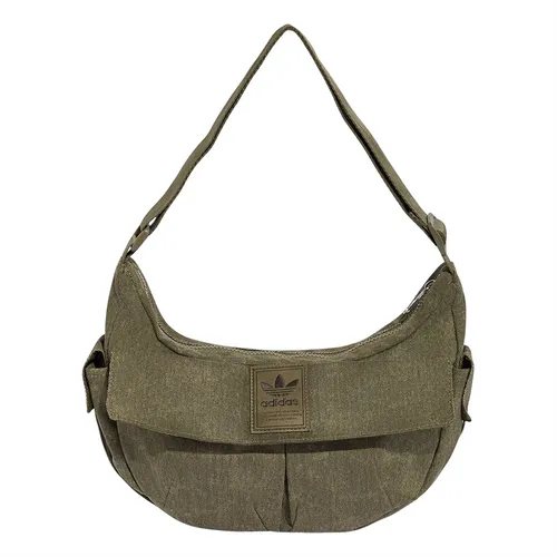 Túi Đeo Vai Adidas Washed Moon Shoulder Bag KR3941 Màu Xanh Olive