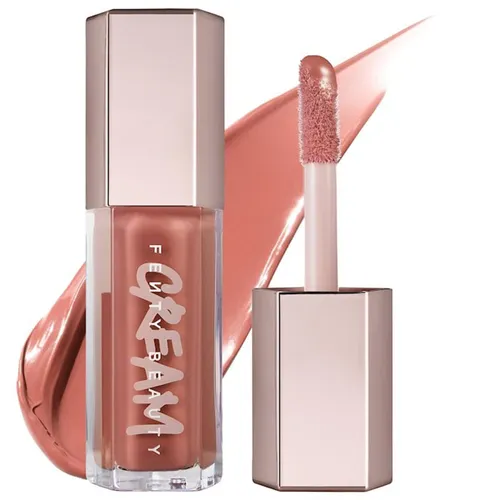 Son Bóng Fenty Beauty By Rihanna Gloss Bomb Cream Color Drip Lip Cream 02 Fenty Glow Màu Hồng Nude