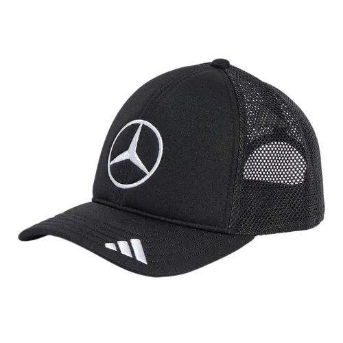 Mũ Adidas Mercedes Amg Petronas Formula One Team Mechanics Climacool Trucker Cap Black JX1418 Màu Đen Size OSFW