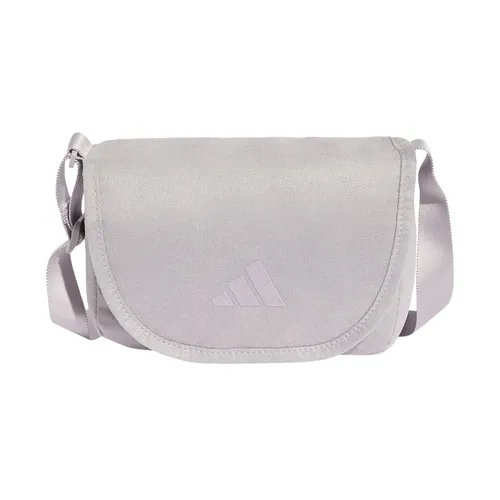 Túi Đeo Chéo Nữ Adidas Soft Lux Cross Body Bag KV6483 Glory Grey Màu Xám Nhạt