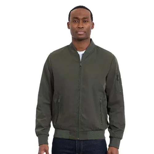 Áo Bomber Nam Calvin Klein CK Men's Modern Flight Jacket CM21946-OLV Màu Xanh Olive Size S