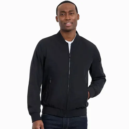 Áo Bomber Nam Calvin Klein CK Men's Modern Flight Jacket CM21946-BLK Màu Đen Size S