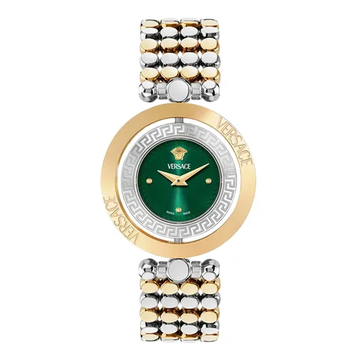 Đồng Hồ Nữ Versace Eon Restyling Watch VEHFA0525 Màu Demi/Xanh Lá