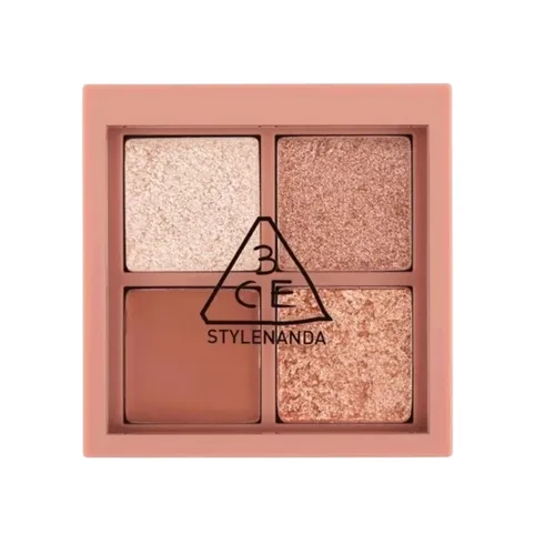 Bảng Phấn Mắt 3CE Multi Eye Color Palette Tone Second Pair Mini 4 Ô Màu 3.2g