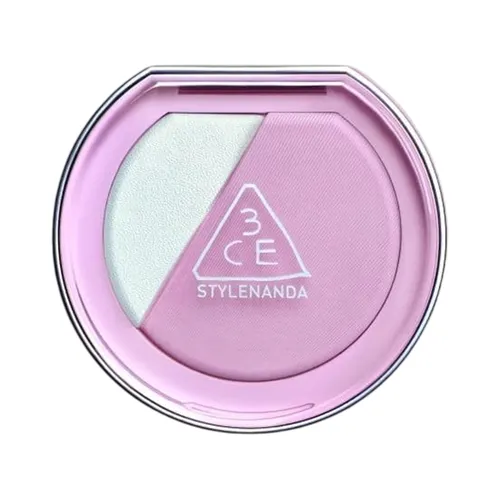 Phấn Má Hồng Kèm Bắt Sáng 3CE Blushlighter What If Màu Hồng Tím