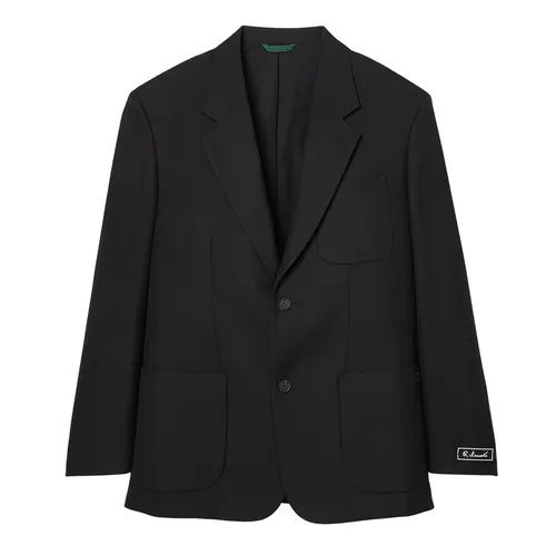 Áo Khoác Blazer Nam Lacoste Men's Relaxed Fit Blazer VH7175 031 Màu Đen Size 48