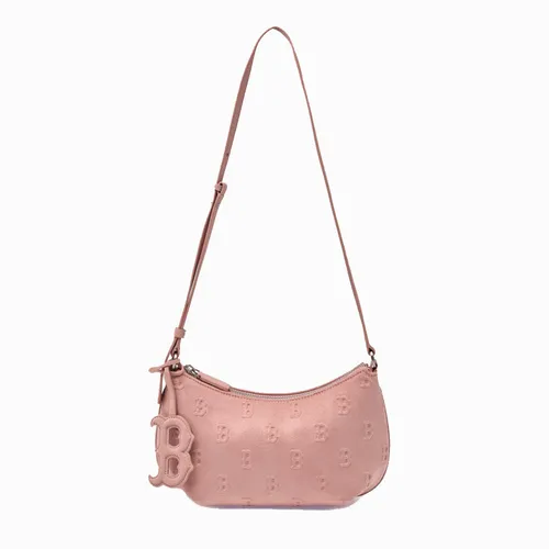 Túi Đeo Vai Nữ MLB Monogram Feminine Charm Mini Crossbody Bag 3ACRMS26N Màu Hồng