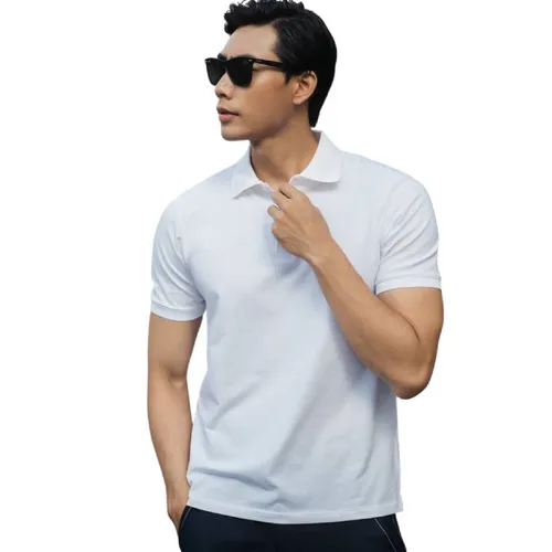 Áo Polo Nam F2 Fashion & Freedom Cotton New Ways TC392-TCB-S-0521 Màu Trắng Size S